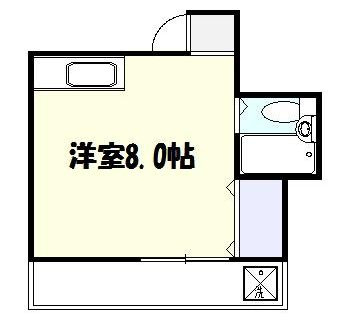 マンションメナハウスの間取り