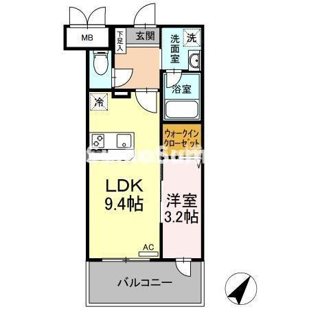 First博多駅前の間取り