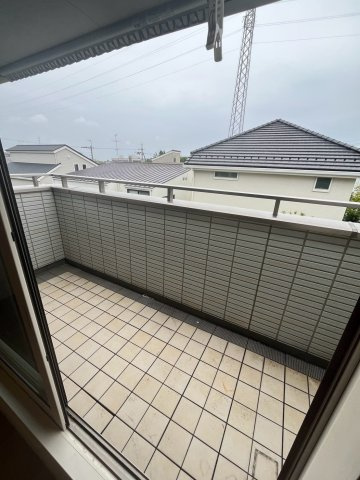 ヒューゲル夙川のバルコニー