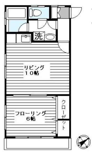 大野マンションの間取り