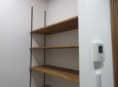 難波マンションの収納