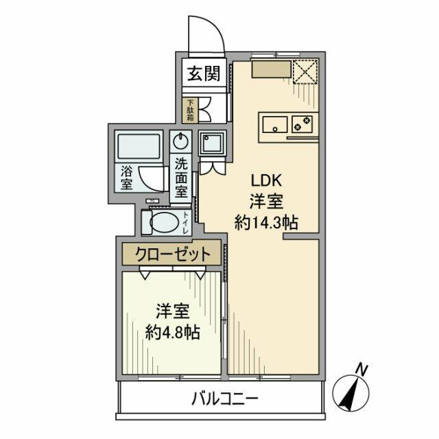 ワールドパレス学芸大学の間取り