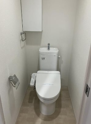 ウィング コートのトイレ