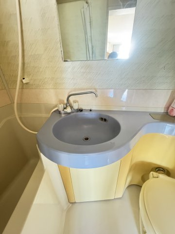 ホワイトビルの洗面所