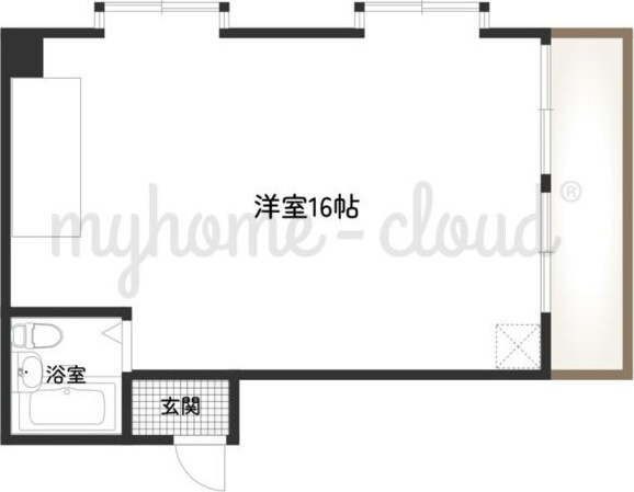 ホワイトビルの間取り
