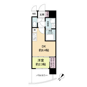 セレニテ神戸西アリエの間取り