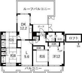 日の出ビルの間取り