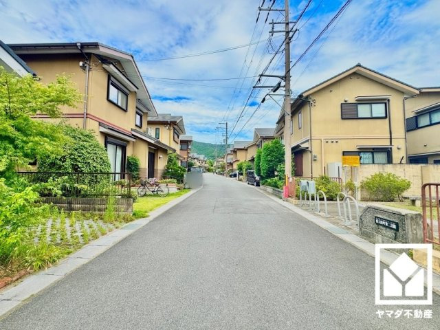 伏見区醍醐中山町の前面道路含む現地写真