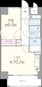 カーサビアンカ西公園の間取り