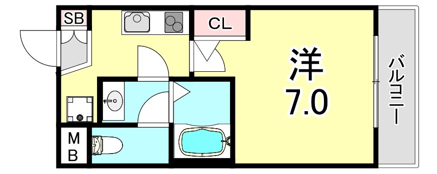AILE神戸西の間取り