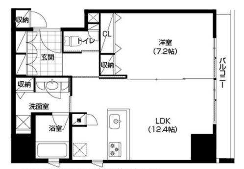 アーバネックス淀屋橋の間取り