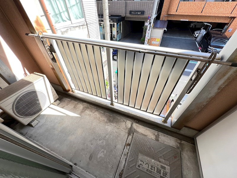 RUITA日本橋のバルコニー