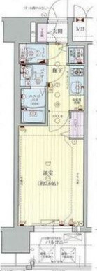 プレサンス松屋町駅前デュオの間取り