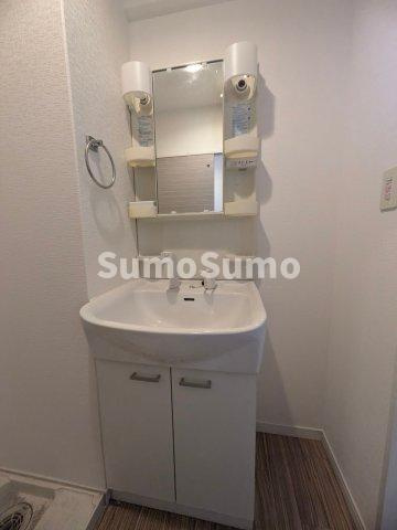 エンクレスト薬院Ⅲの独立洗面台