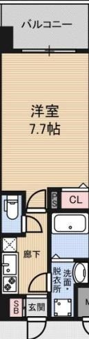 ALZA立売堀の間取り