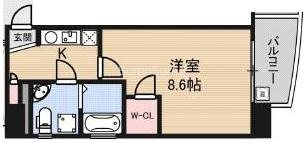 セレニテ日本橋ESTの間取り