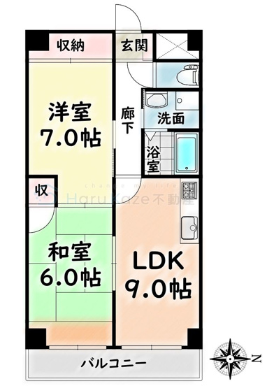 【間取り】 | グランドパーク【名古屋市賃貸・オートロック】