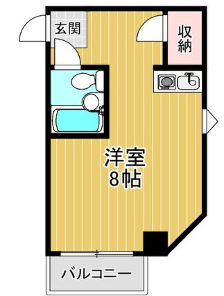 クエステート西宮の間取り