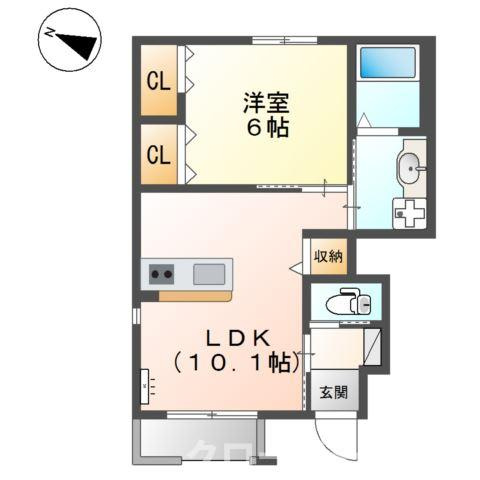 レガロ・パドレⅢの間取り