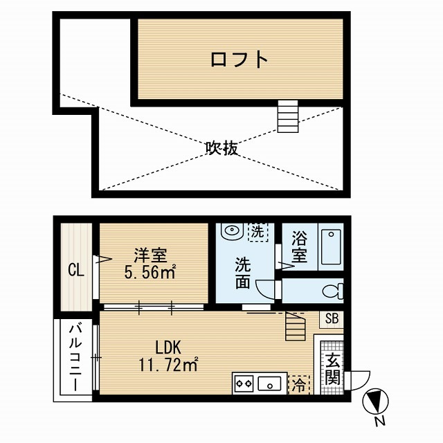 34-倶楽部ハウスの間取り