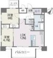 MODERN PALAZZO 博多デュオグランデEastの間取り