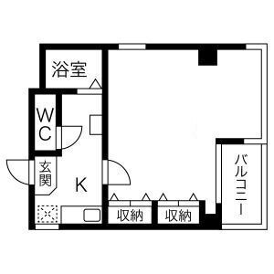 パークサイド岡山の間取り