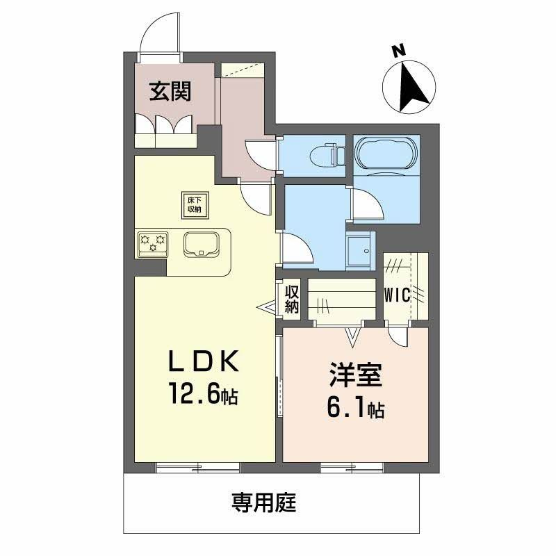 ハワード コートの間取り