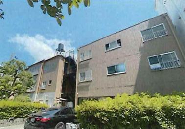 米田マンションの外観