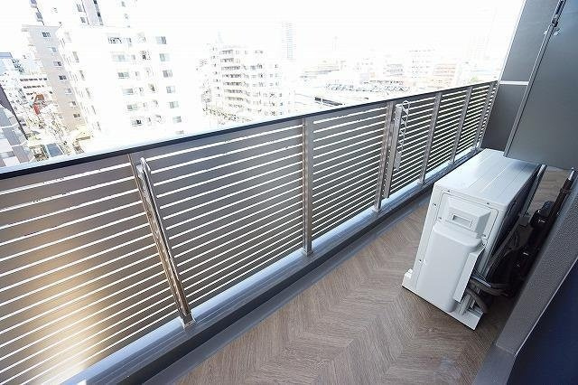 リテラス南千住サウスのバルコニー