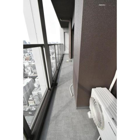 ブランズタワー・ウェリス心斎橋NORTHのバルコニー