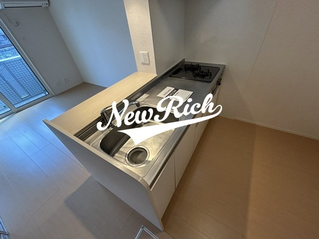 前橋市上大島町のアパートのキッチン