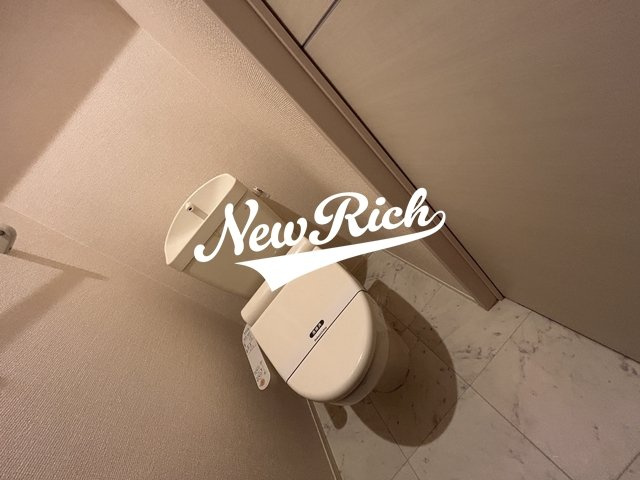 前橋市上大島町のアパートのトイレ