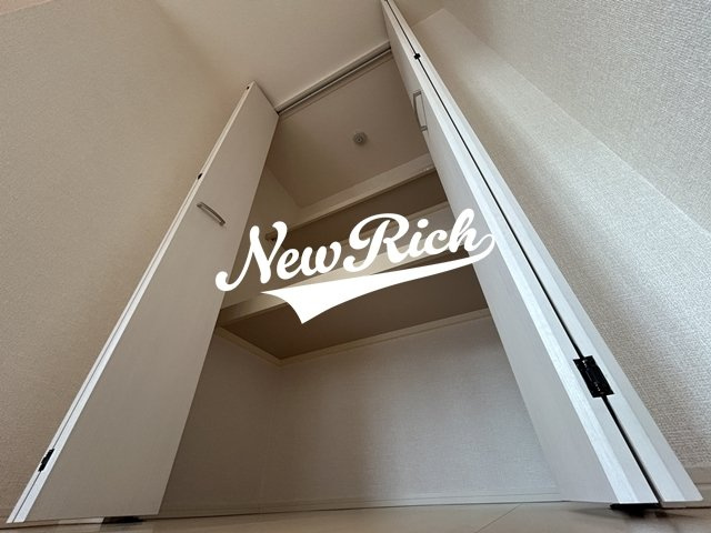前橋市上大島町のアパートの収納