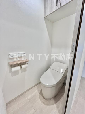 【トイレ】 | 武蔵小山サンハイツ | ゆったりとした空間のトイレです