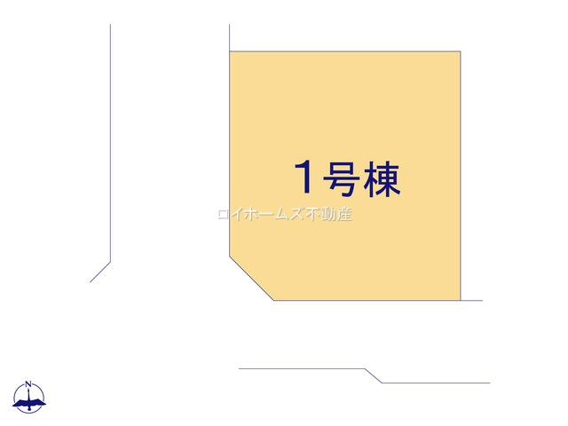 【区画図】 | 一宮市北方町北方字沼42-12『仲介料無料』新築戸建て | 1号棟