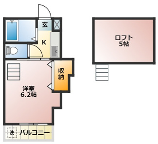 【間取り】 | Ｍ８−Ⅱ