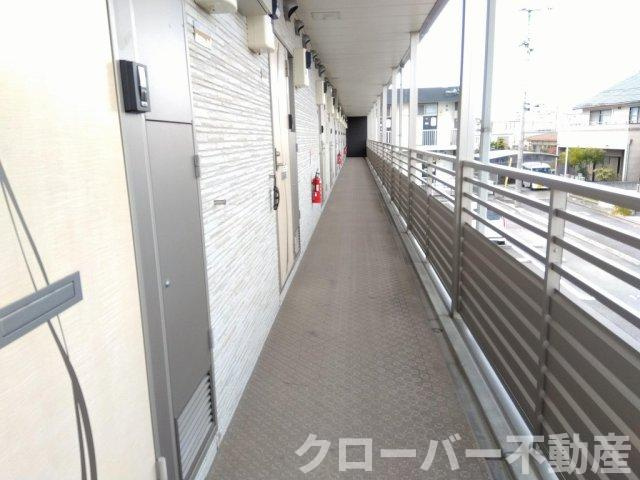 クレイノメイプルハイムのバルコニー