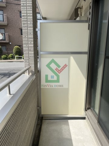 グレイスひばりヶ丘のバルコニー