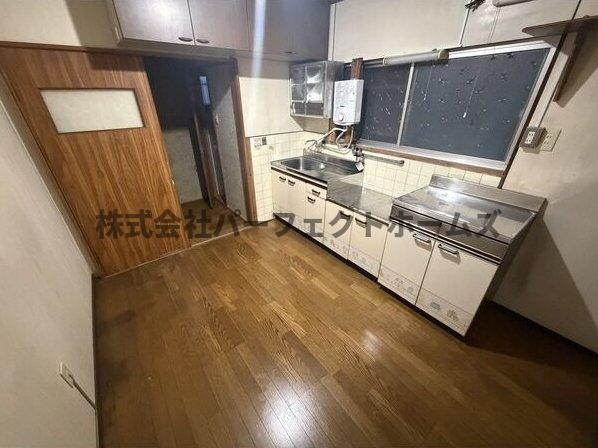 高柳4丁目テラスハウス　賃貸のキッチン|ダイニングキッチンです