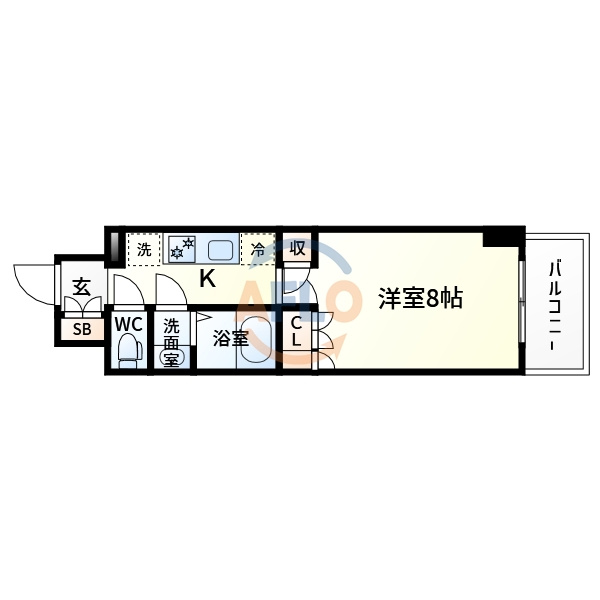 コンフォリア江坂の間取り|コンフォリア江坂　間取り