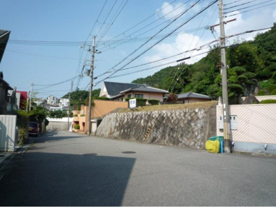 【前面道路含む現地写真】 | 西宮市　柏堂西町　建築条件無土地
