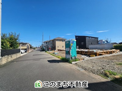CRADLEGARDEN真岡市長田第24の前面道路含む現地写真|前面道路含む現地写真
