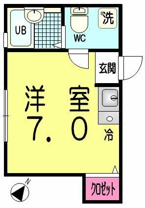 エフォート西池袋の間取り