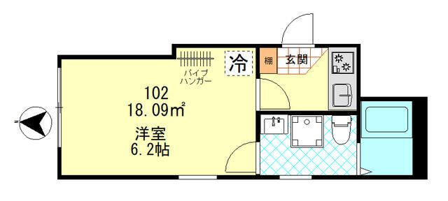 ベルフラッツ東武練馬の間取り