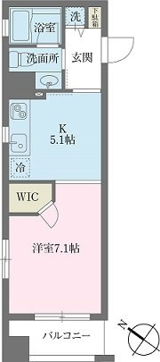 KDXレジデンス森下千歳の間取り