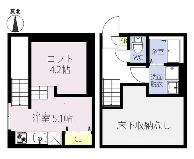ＲＩＺＥＳＴ　３１０ｓｔｙｌｅｓ　川口の間取り