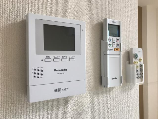【セキュリティ】 | グランドハイム新宮 | カメラ付インターホン