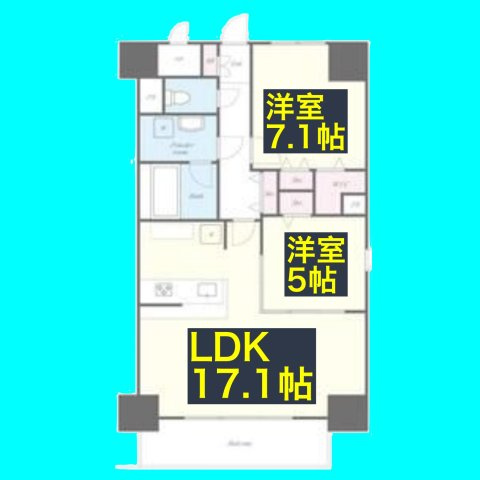 JS御園通の間取り