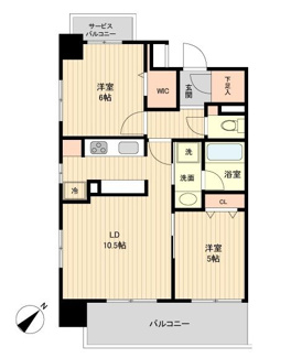 【間取り】 | グラディート町田 | 間取りです。