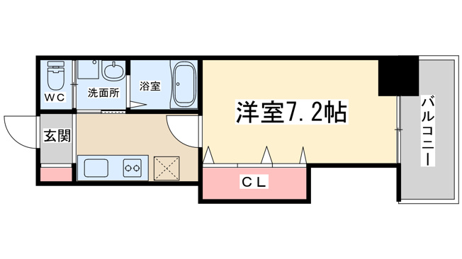 【間取り】 | オリエンタル江坂